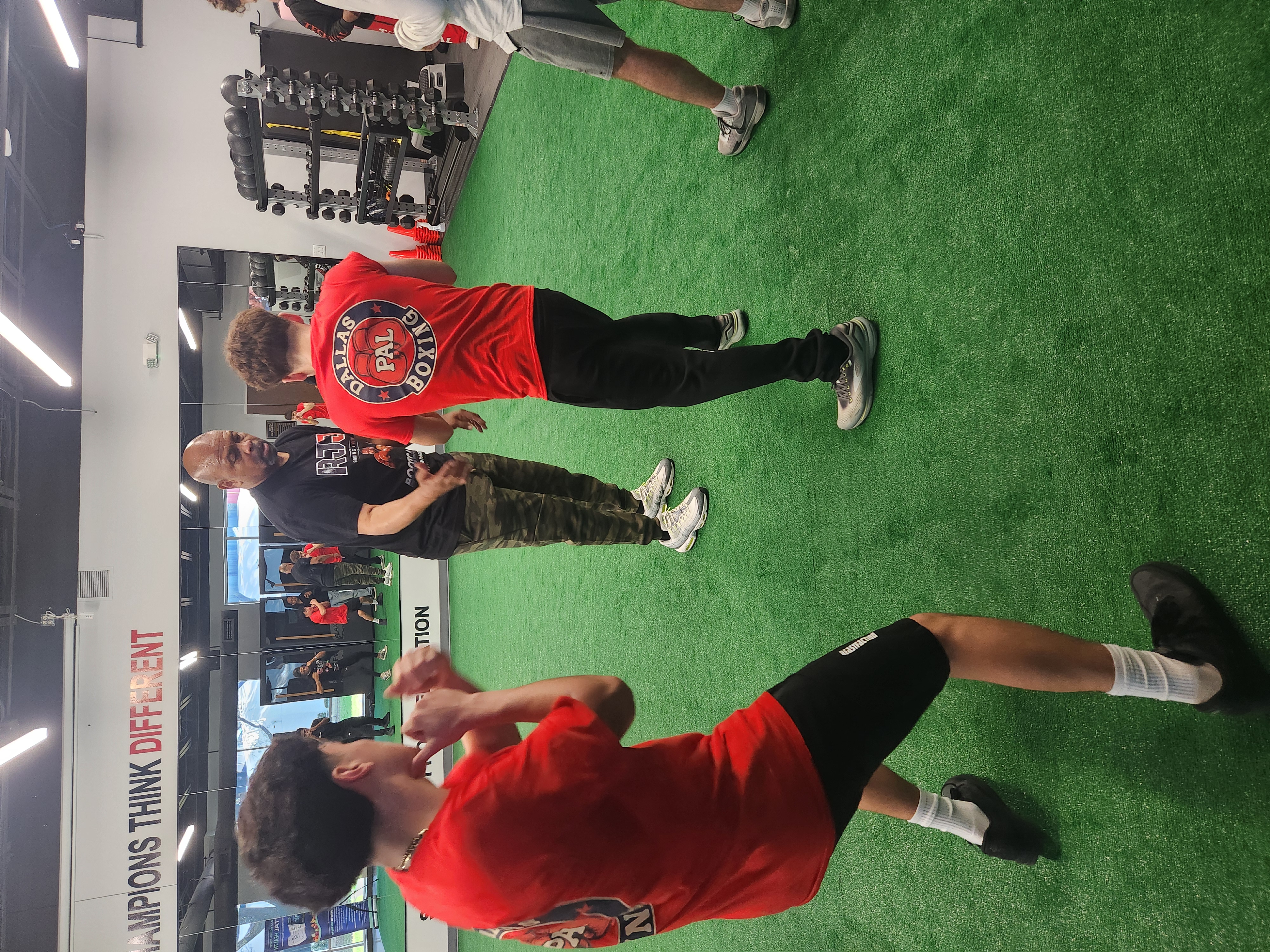 RJJ Boxing Gym Interior